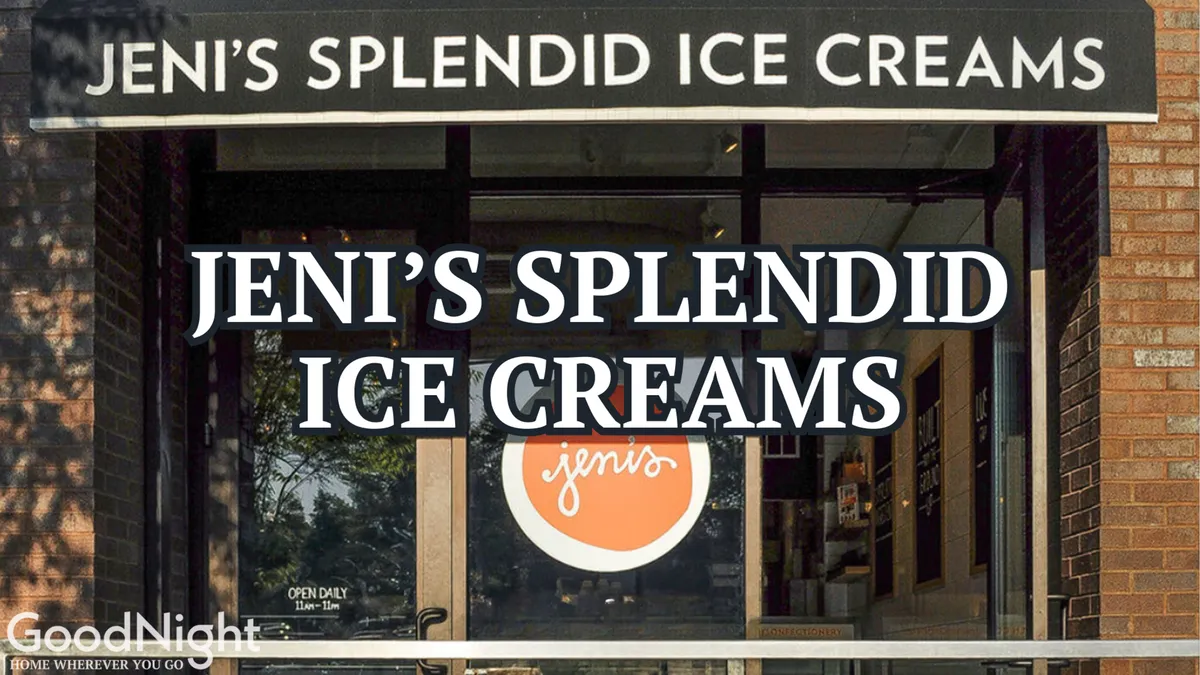 The cheerful storefront of an ice cream shop, with welcoming signage and windows that hint at a fun, family-friendly outing. The scene suggests moments of joy—sharing a cone, sampling local flavors, and making memories together.